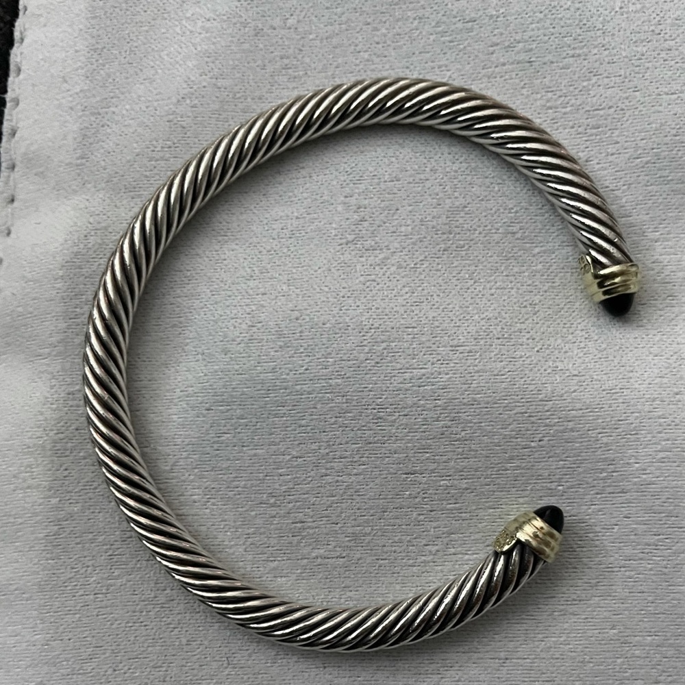 David Yurman Classic Bracelet with Black Onyx